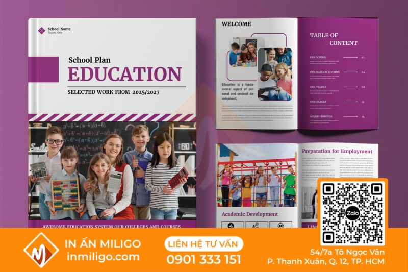 In catalogue ngành giáo dục