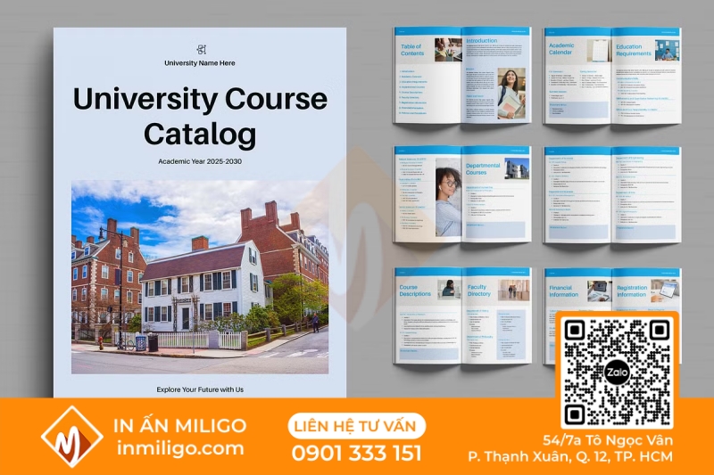 In catalogue ngành giáo dục