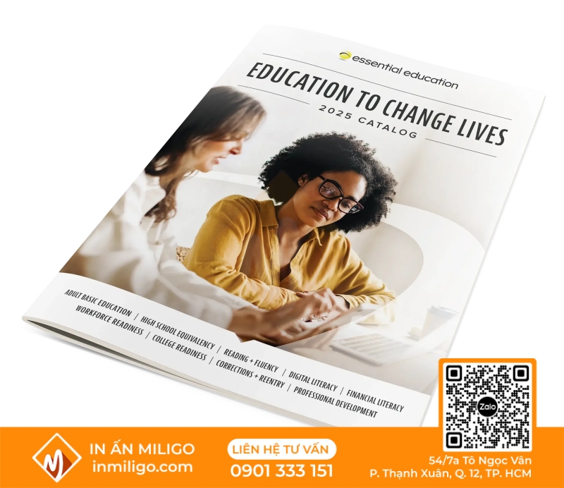 In catalogue ngành giáo dục