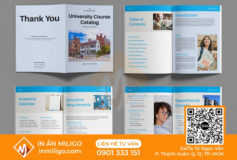 In catalogue ngành giáo dục