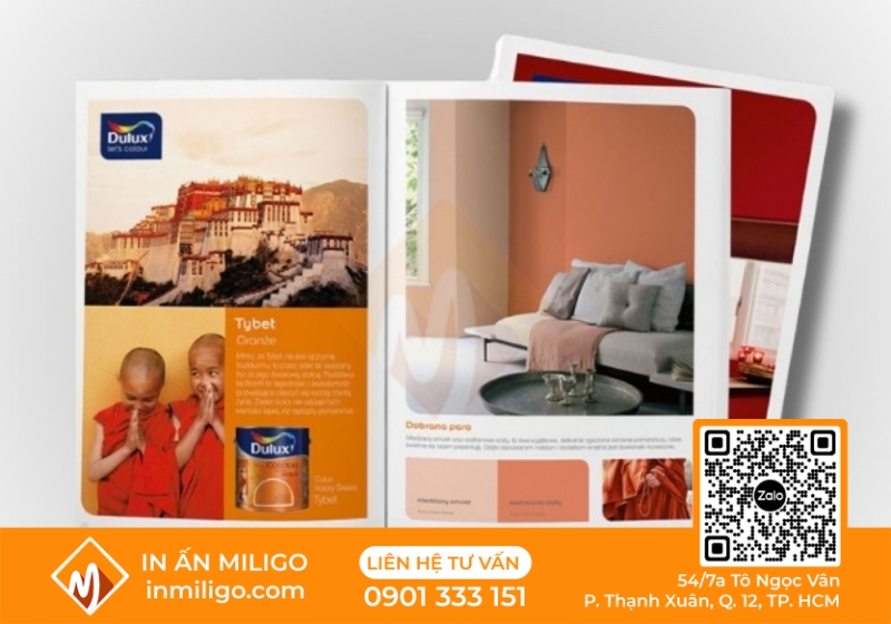 in catalogue sơn