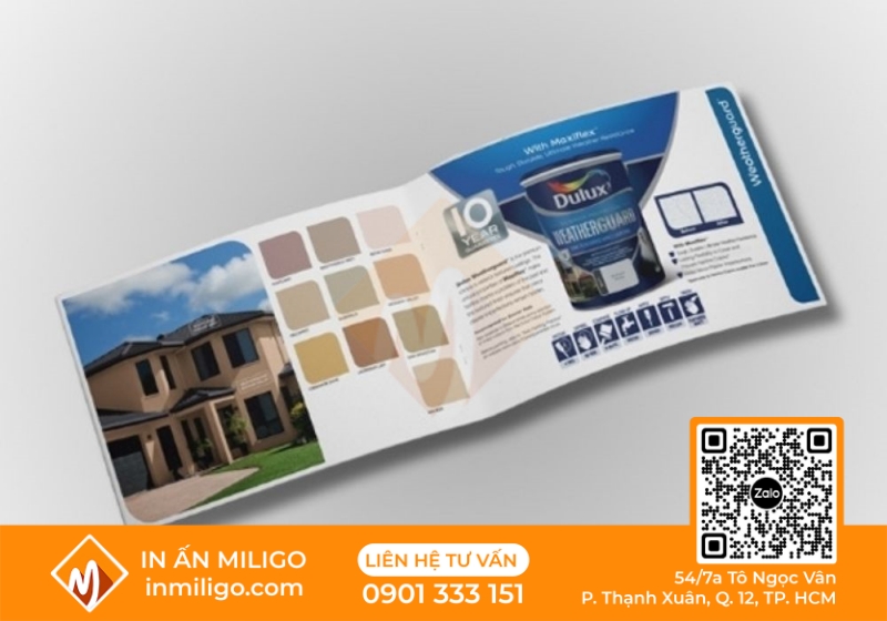 in catalogue sơn