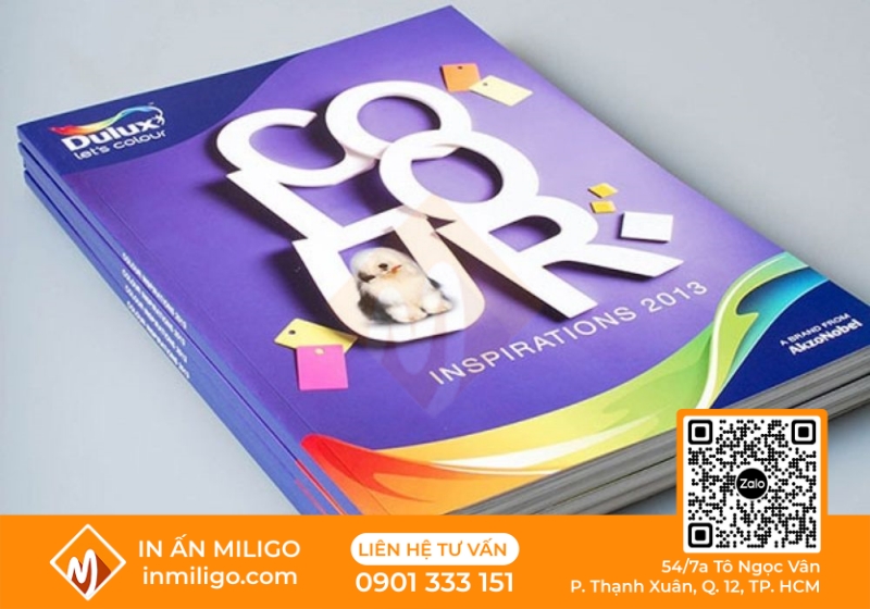 in catalogue sơn