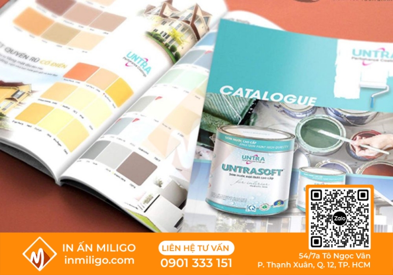 in catalogue sơn