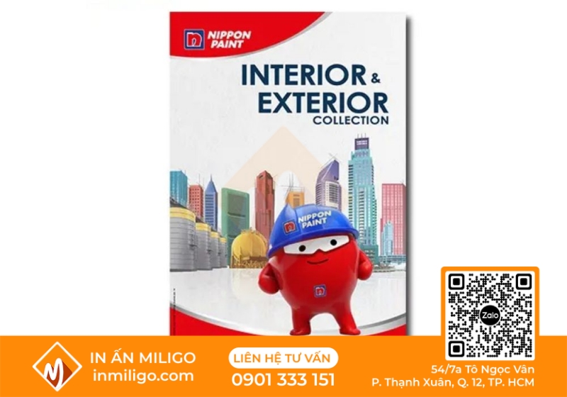 in catalogue sơn