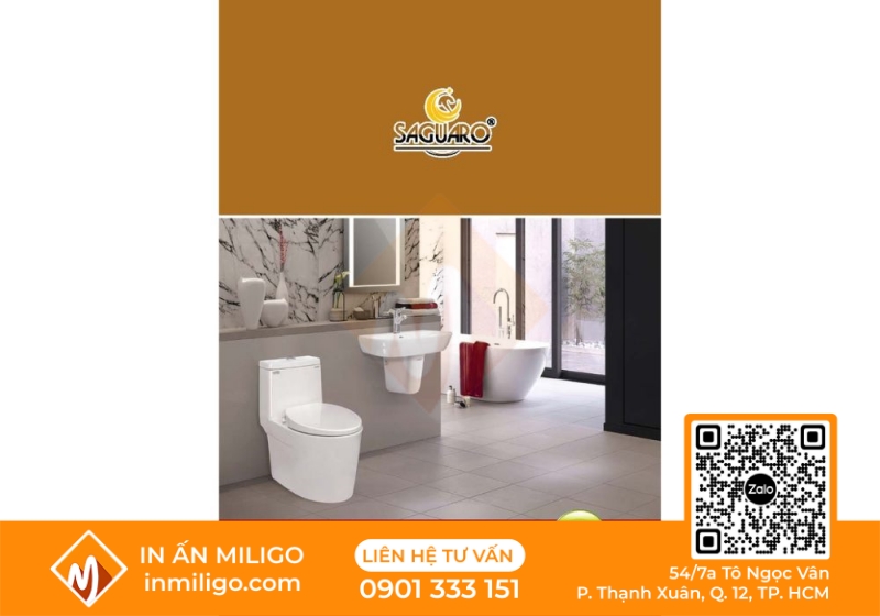 in catalogue thiết bị vệ sinh