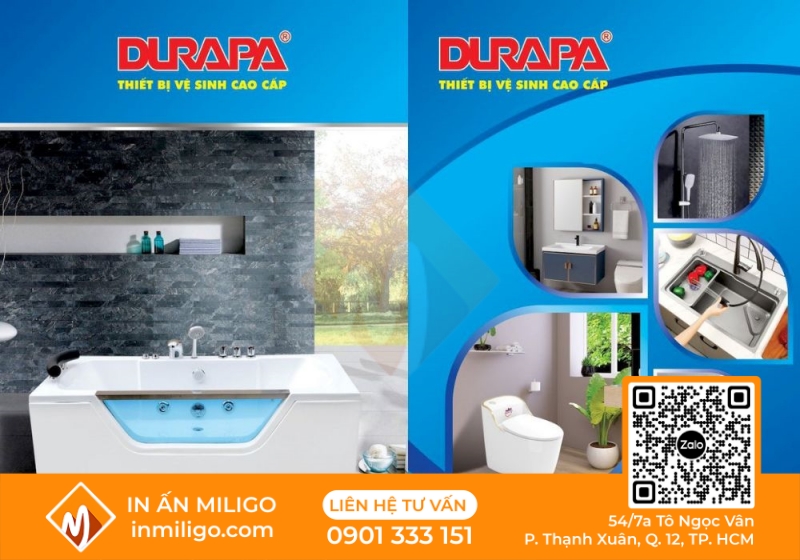 in catalogue thiết bị vệ sinh