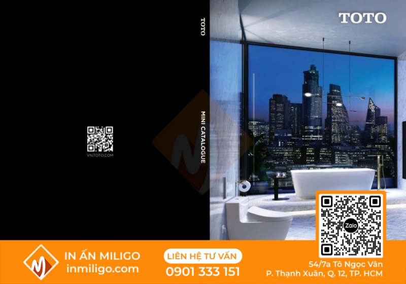 in catalogue thiết bị vệ sinh
