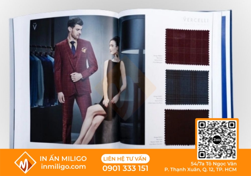 in catalogue vải