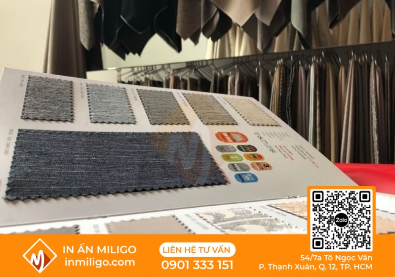 in catalogue vải