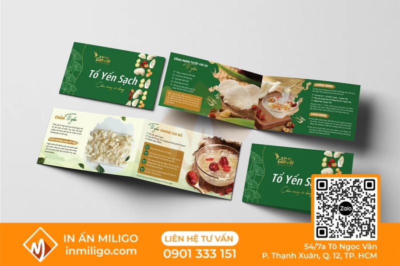 in catalogue yến sào