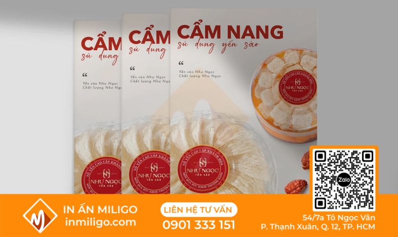 in catalogue yến sào