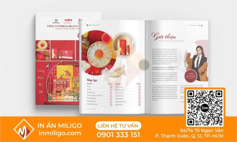 in catalogue yến sào