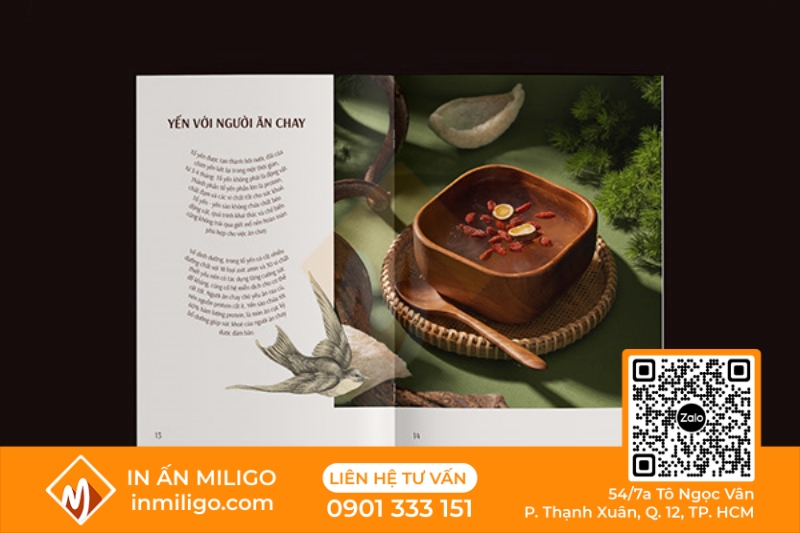 in catalogue yến sào