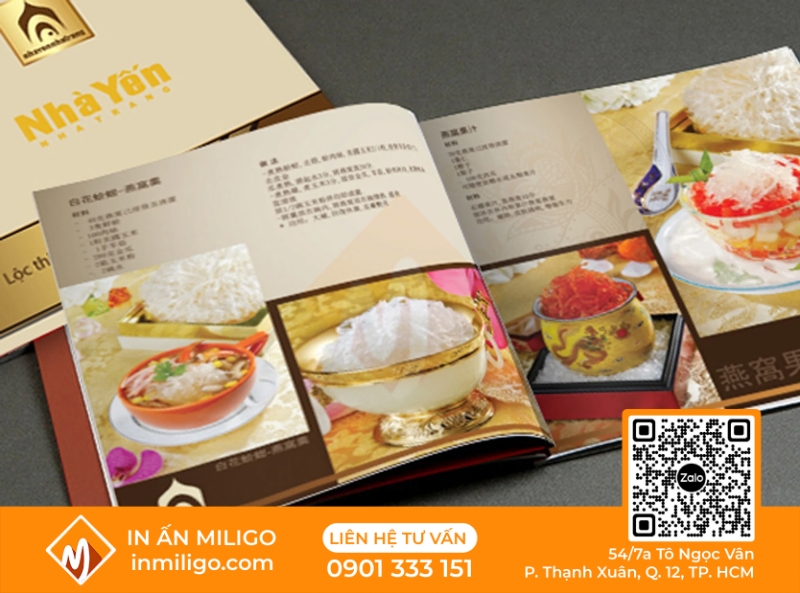 in catalogue yến sào