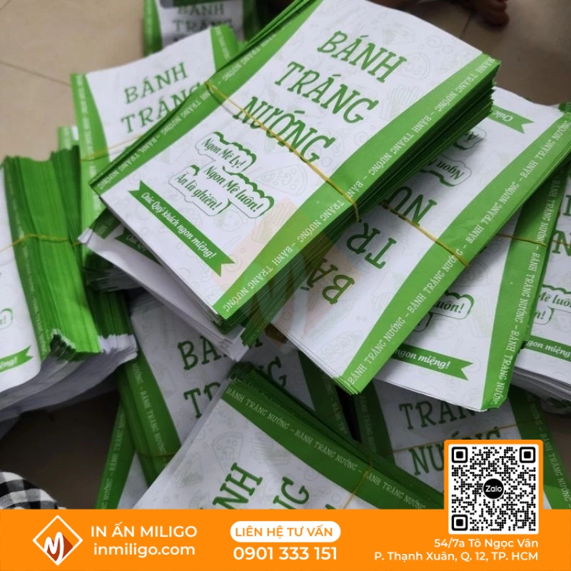 túi giấy đựng bánh tráng nướng