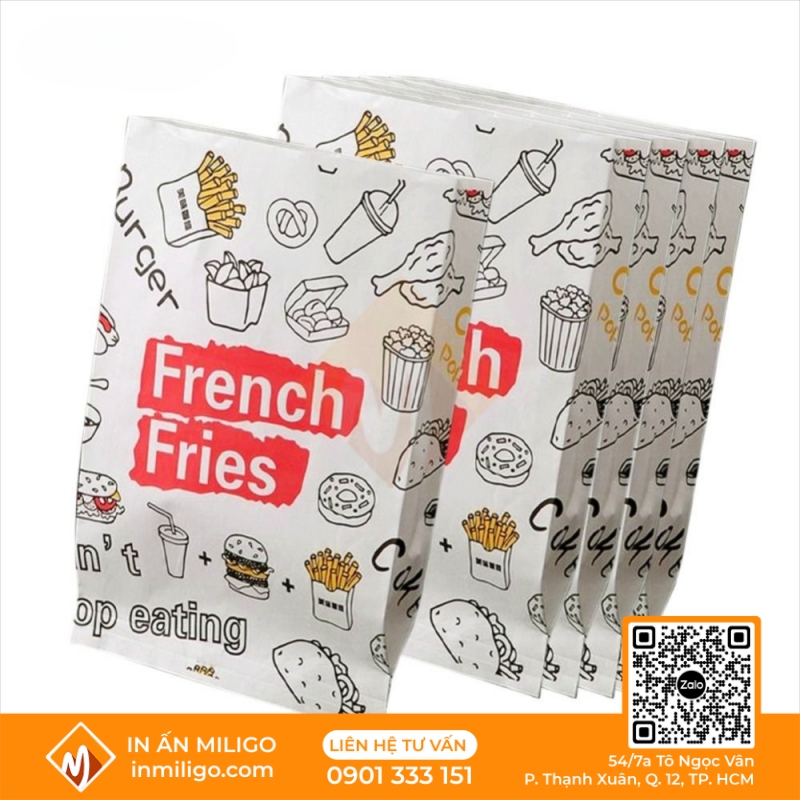 túi giấy đựng bánh tráng nướng