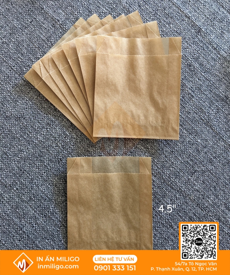 túi giấy đựng bánh tráng nướng