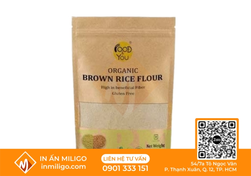 túi giấy đựng gạo