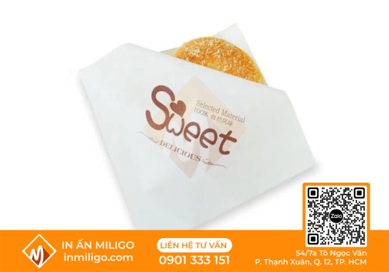 túi giấy đựng hamburger