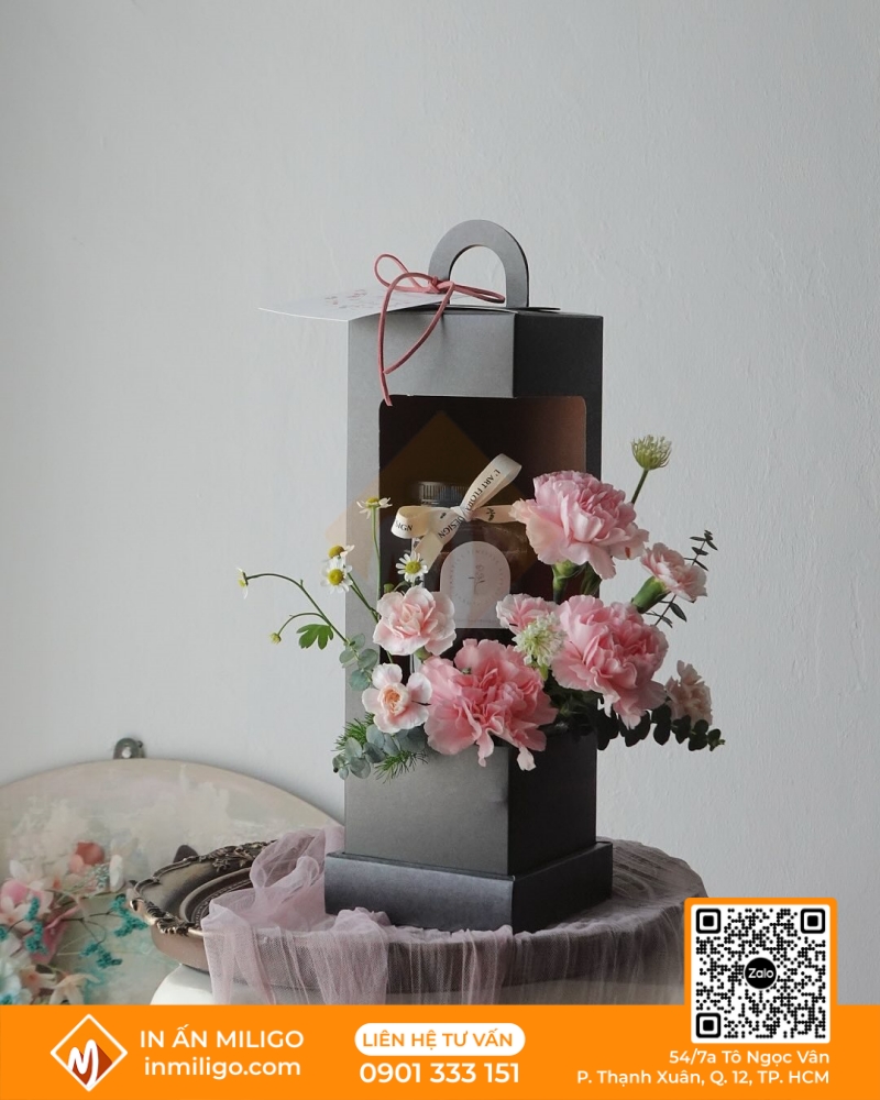 túi giấy đựng hoa
