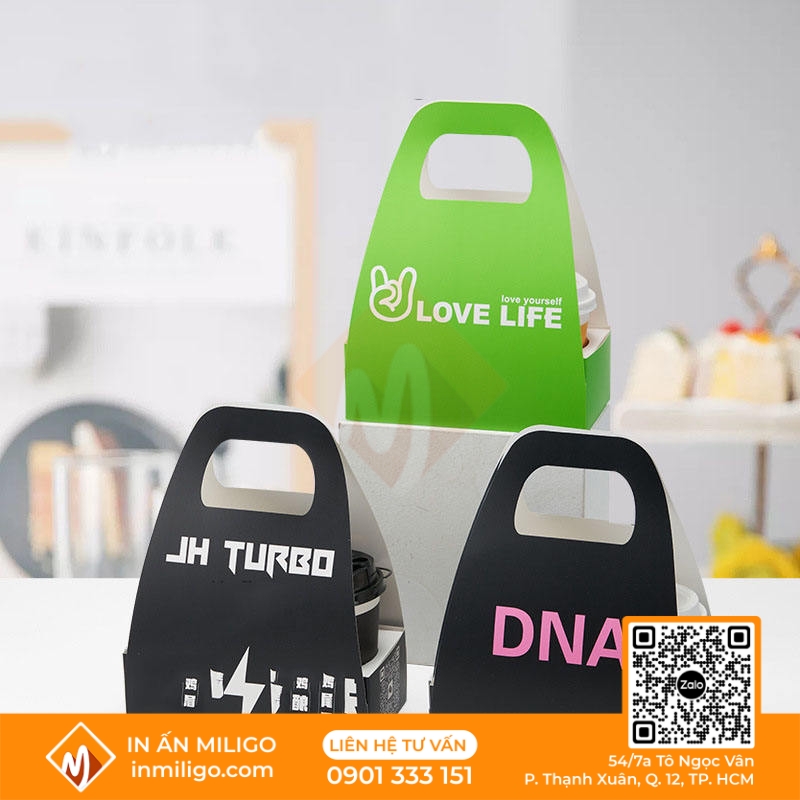 túi giấy đựng ly