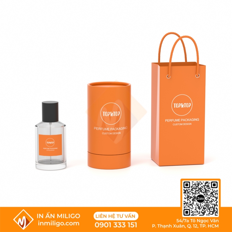túi giấy đựng nước hoa