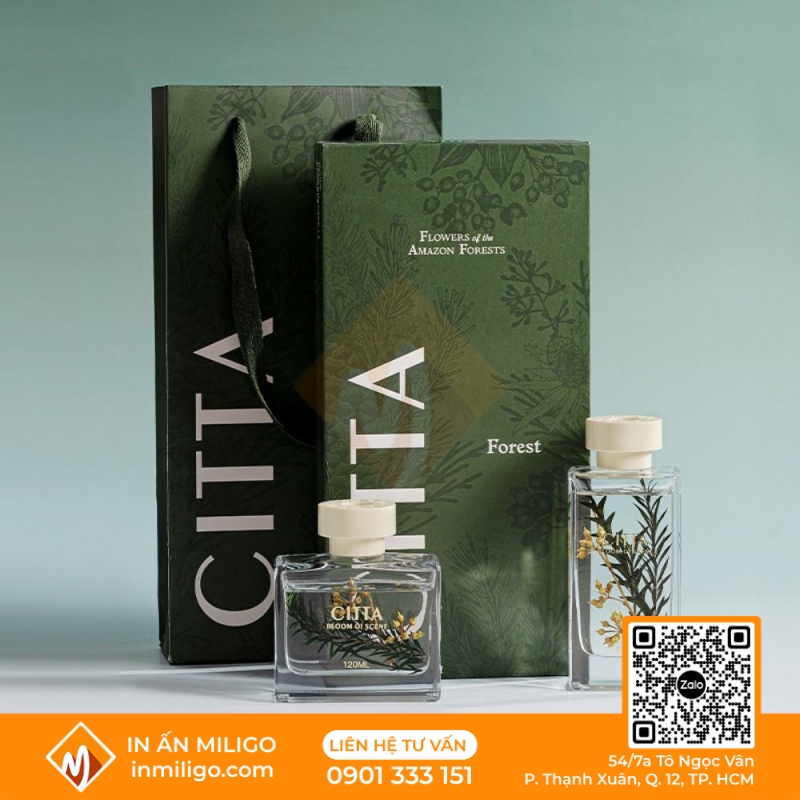 túi giấy đựng nước hoa