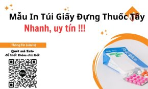 túi giấy đựng thuốc tây