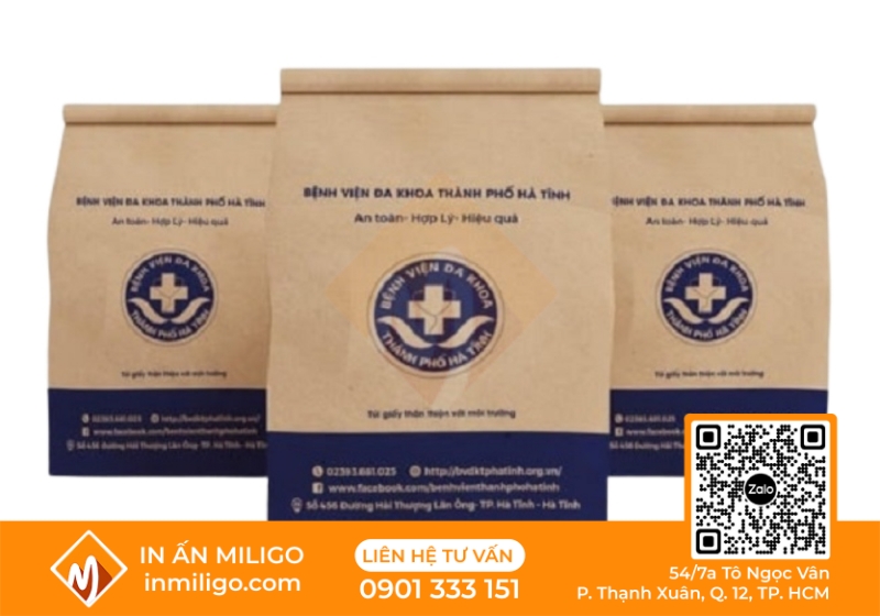 túi giấy đựng thuốc tây