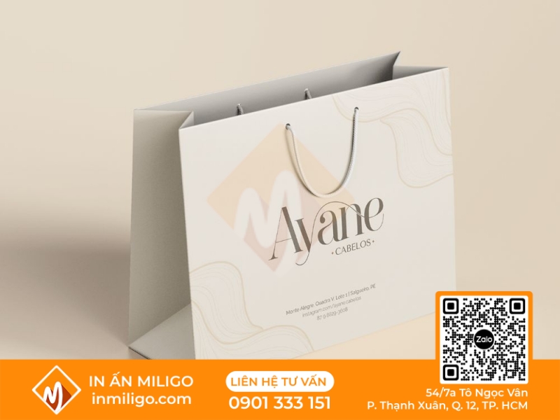 túi giấy đựng trang sức