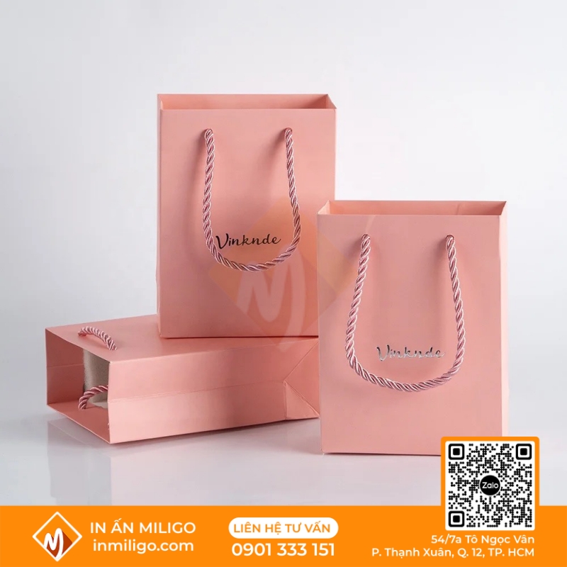 túi giấy đựng trang sức