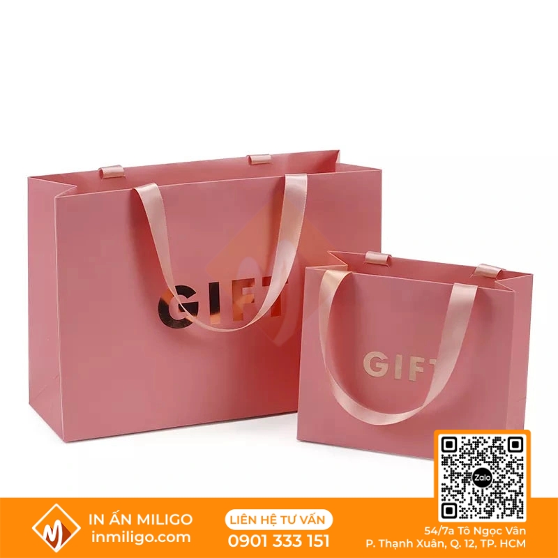 túi giấy đựng trang sức
