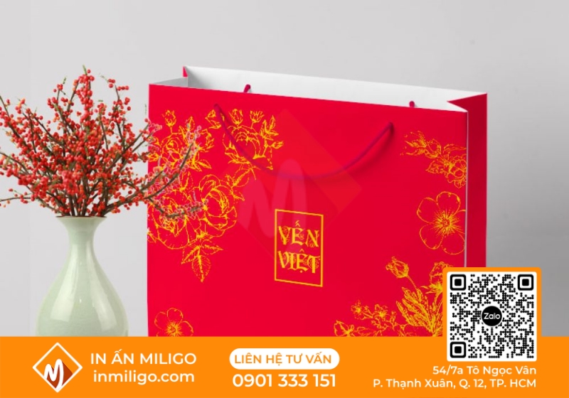 túi giấy đựng yến sào