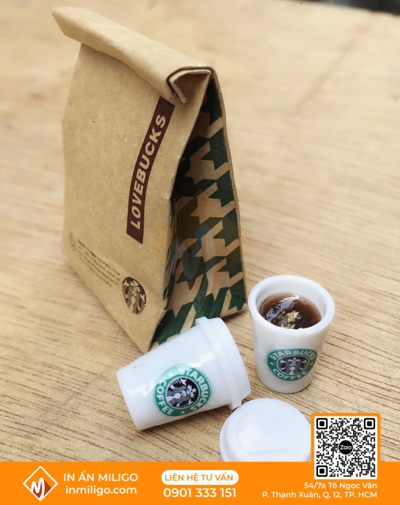 túi giấy nắp gập
