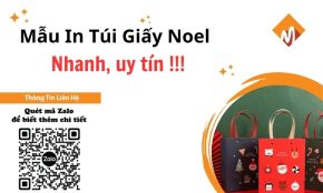 túi giấy noel