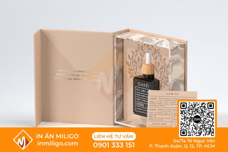 in hộp mỹ phẩm