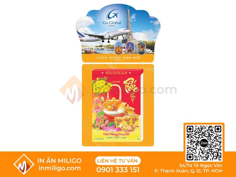 In lịch tết tại bình dương