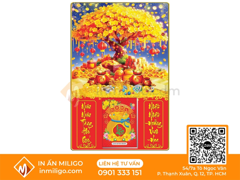 lịch gỗ laminate