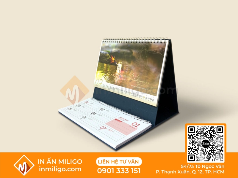 làm lịch để bàn