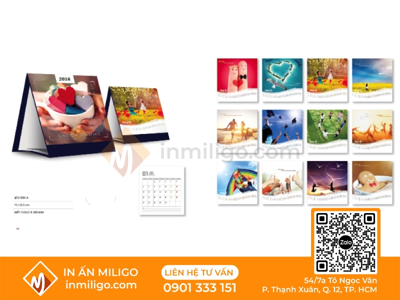 In lịch tết tại bình dương