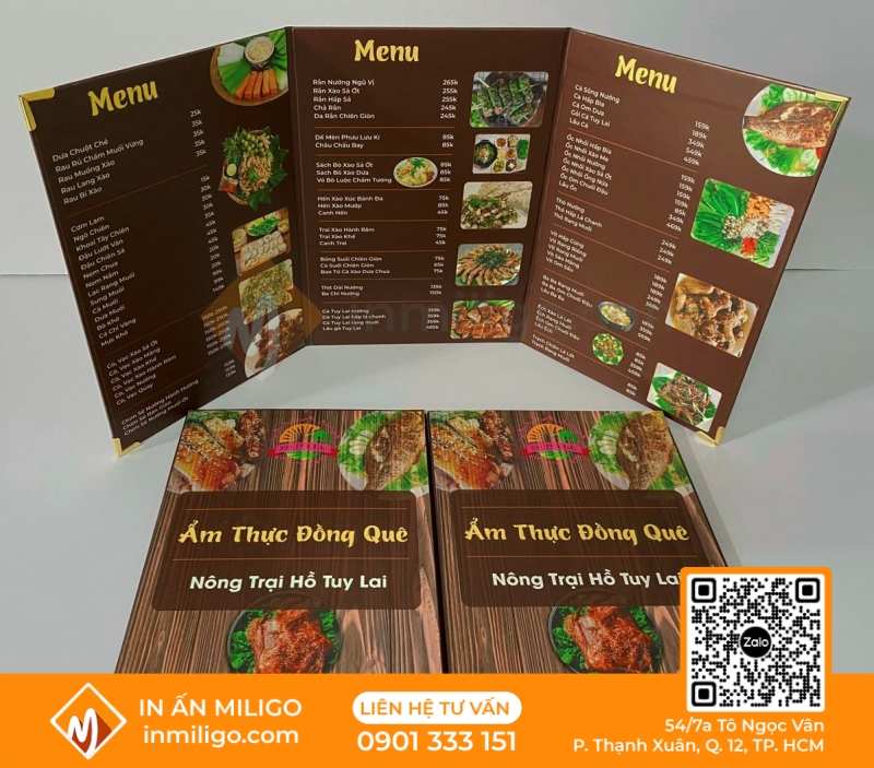 cuốn menu