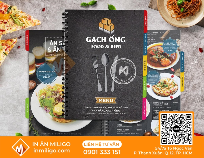 cuốn menu