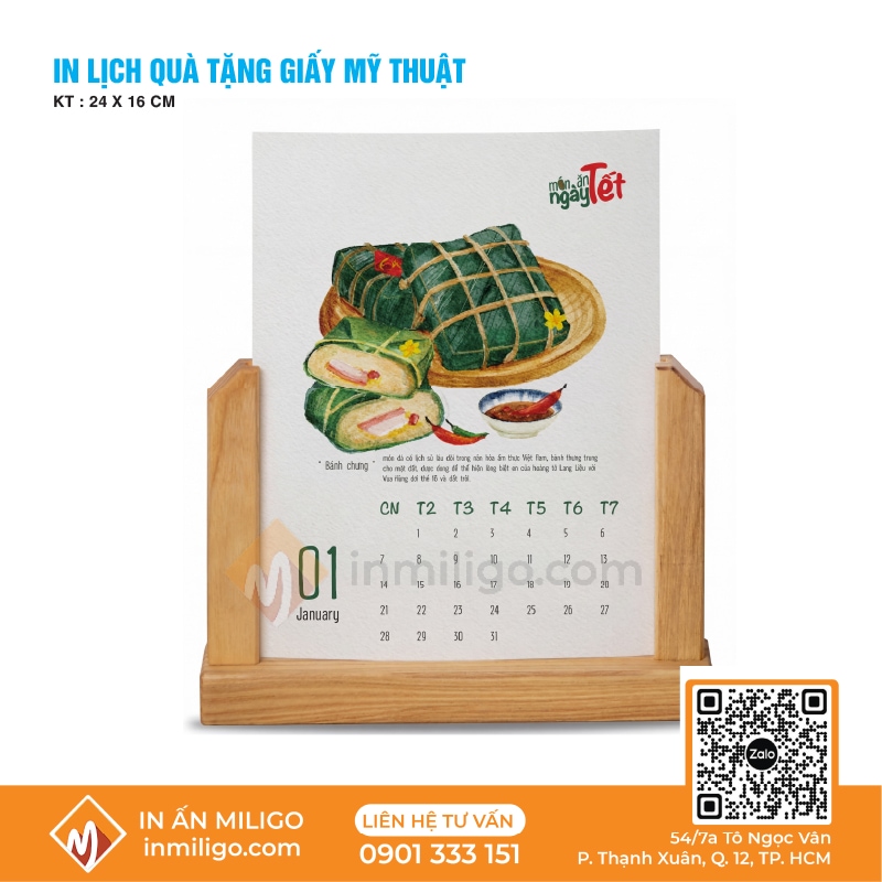 in lịch tết