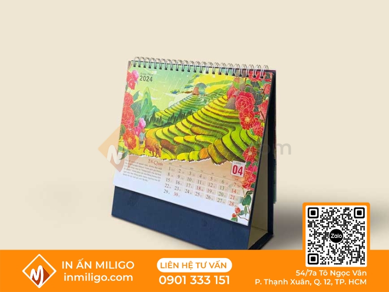 In lịch tết tại bình dương