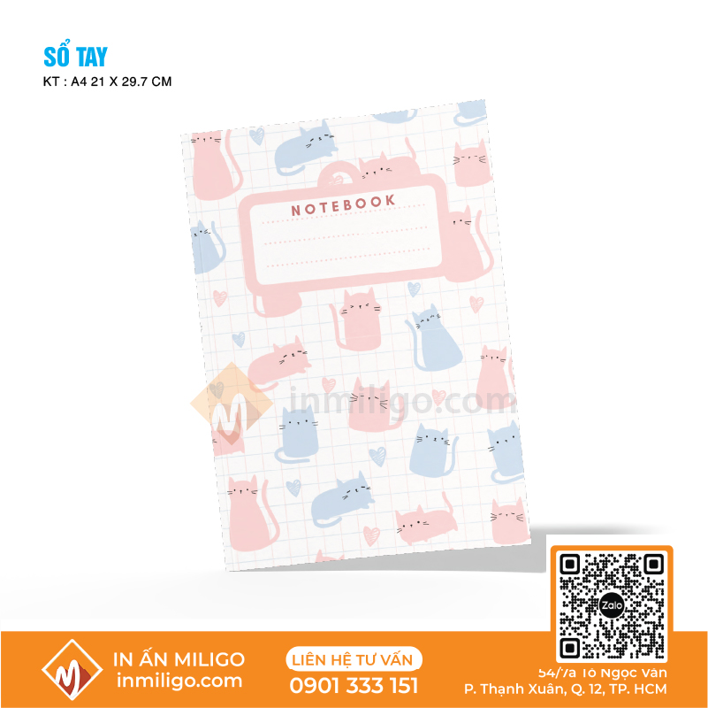 in sổ tay