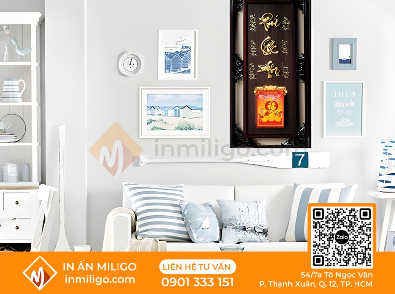 kích thước lịch treo tường