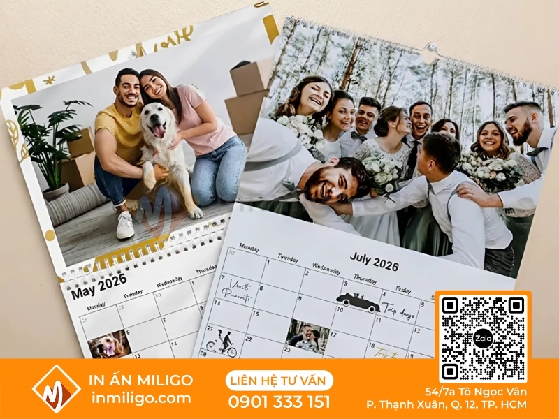 lịch in ảnh