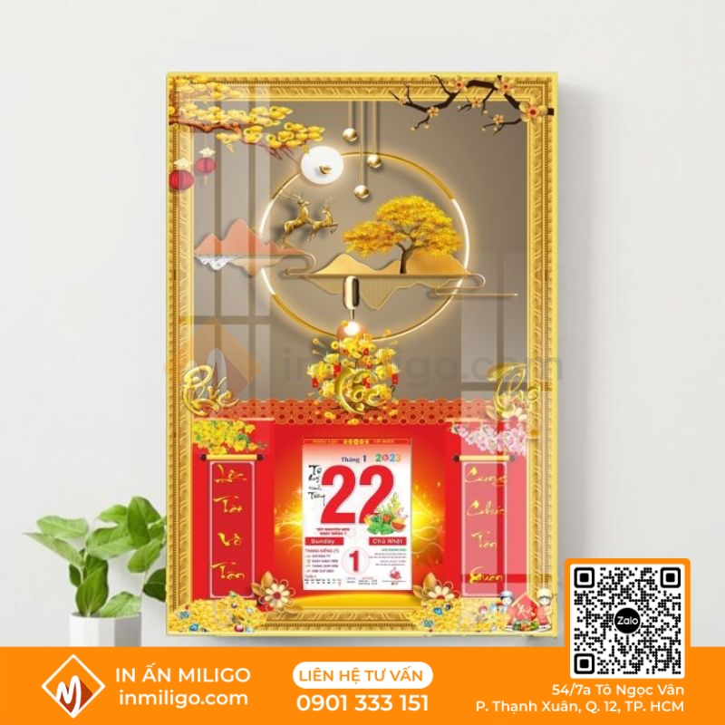 lịch tráng gương