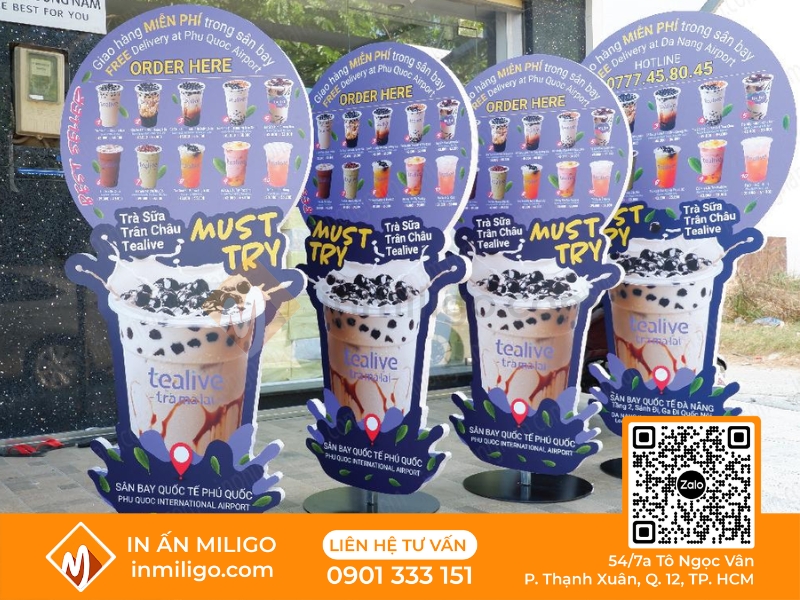 in standee